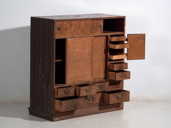 Antique Japanese storage chest - Meiji Period (c. ) #48 – Chest of drawers (photo 5 of 40)