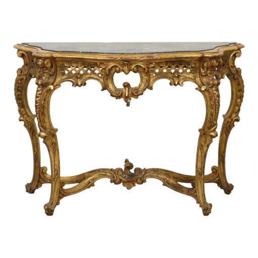 French Louis XV Style Console