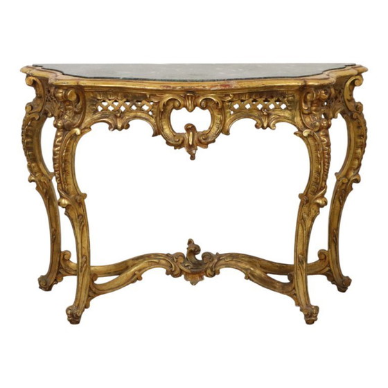 Image 1 of French Louis XV Style Console