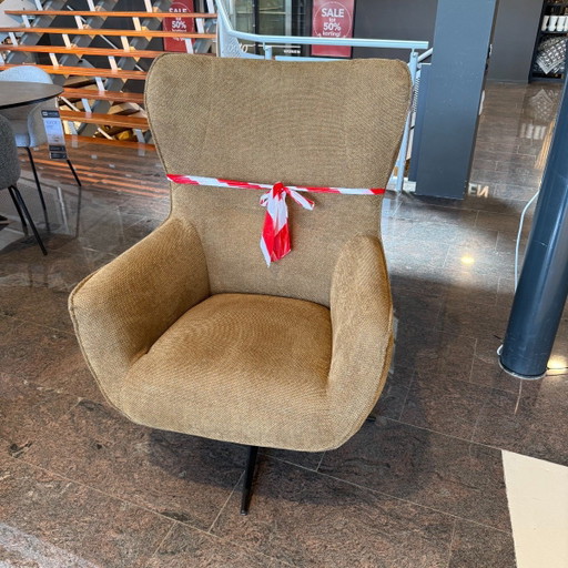 Plentia Draai - Stof Tokio Mustard – INHOUSE, fauteuils, Plastic, Textile