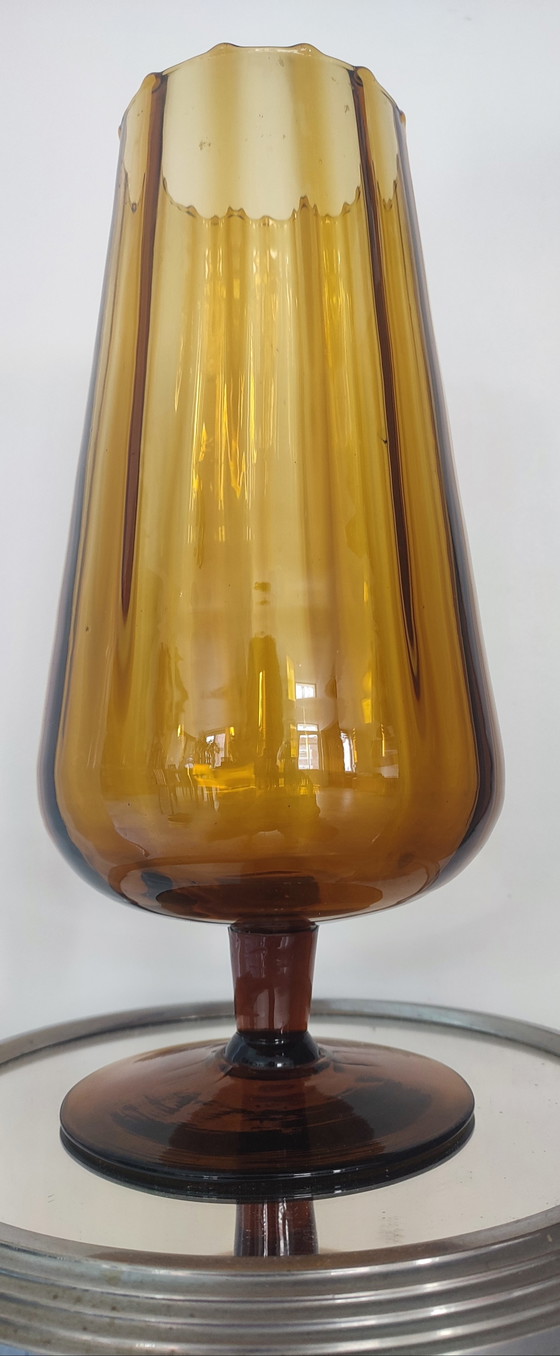 Image 1 of Große italienische Vase aus Empoli 60er Jahre