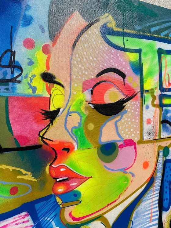 YOUTHONE - Neon Identity - Artist Canvas – Paintings & Drawings (photo 6 of 17)