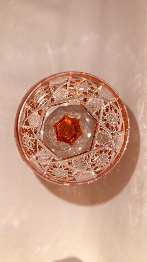 Römer Val Saint Lambert (Ambre), Verres et carafes, Cristal, Orange (photo 3 sur 7)