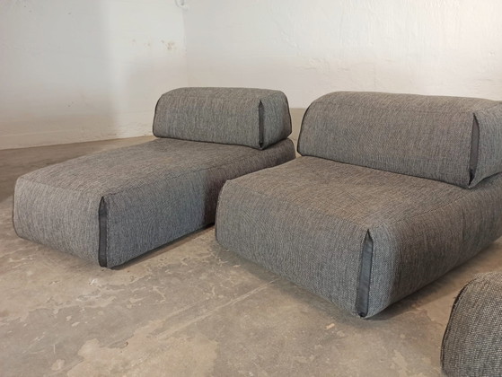 Canapé modulaire Pode – Canapés modulables, Textile, Leather (photo 9 of 15)
