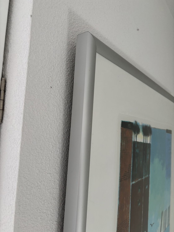 Image 1 of Screen print "By morning light" by Magda Luttikhuizen