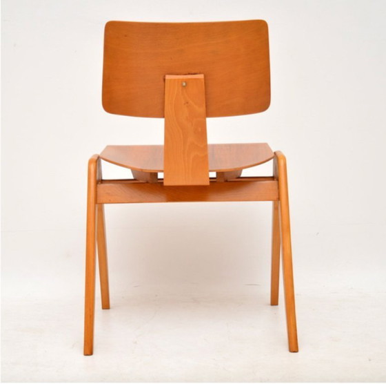 Image 1 of SILLAS DE COMEDOR DE ROBIN DAY PARA HILLE, DÉCADA DE 1950,