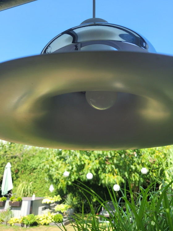 Louis Poulsen Modell Mandaley 70 Iger Jahre By Andreas Hansen – Pendelleuchten, Aluminium (photo 5 of 13)