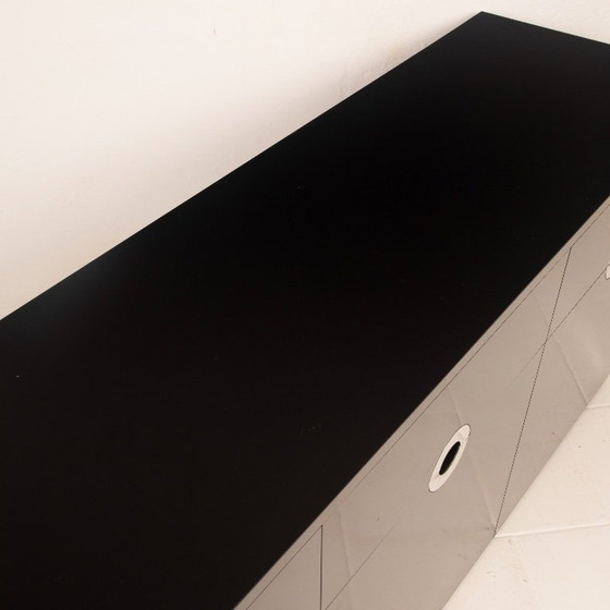 Willy Rizzo Alveo Sideboard for Mario Sabot, Italy 1970 – Wood (photo 9 of 23)