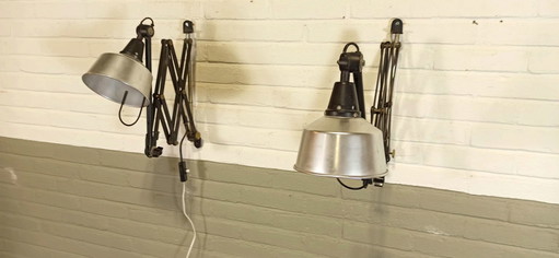 2 lampade da scrivania vintage
