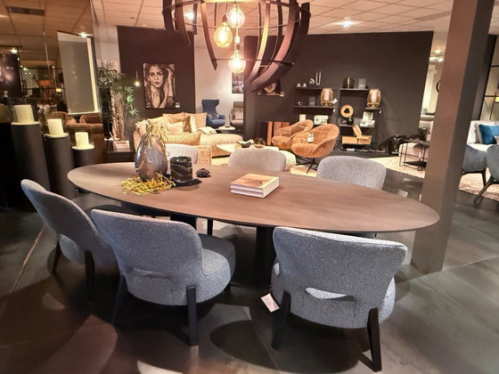 Image 1 of Mesa Buda Passe Partout y 6 sillas bajas de comedor (ahora con un 45% de descuento)