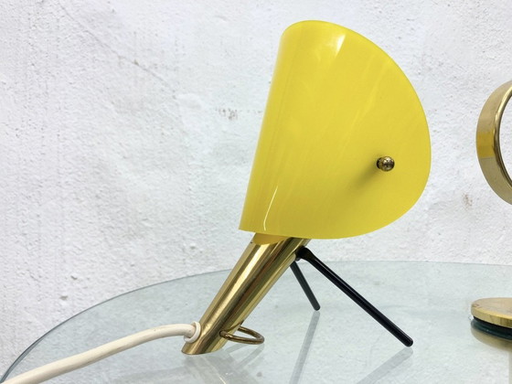 Image 1 of Small Mid-Century Table Lamp Design Ernst Igl for Hillebrand 50s