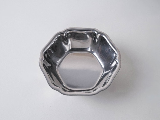 Image 1 of Set di ciotole in acciaio inox, design italiano, anni '80, prodotto in Italia.