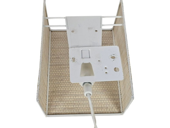 Ikea Wandleuchten, gewebter Schirm, Metall, Korbgeflecht, Weiß, Scandinavian (Foto 5 von 7)