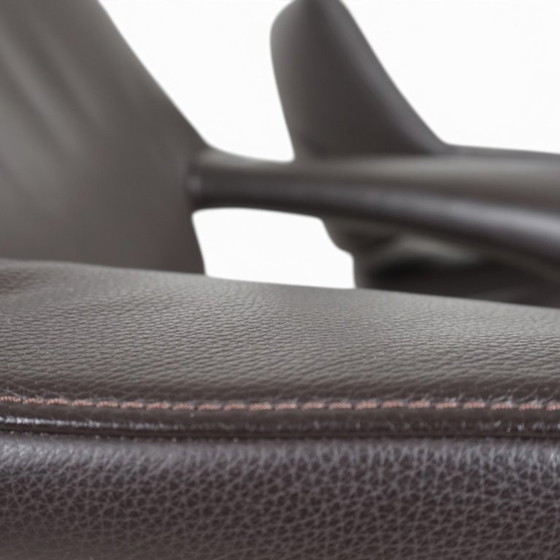 De Sede DS-255 Sillón Lounge Avantgarde en Cuero Marrón Oscuro, 2000 – Sillones, Leather (photo 14 of 20)