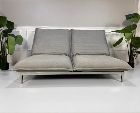 Image 1 of Rolf Benz Nova Designbank Grau Bank Schlaffunktion