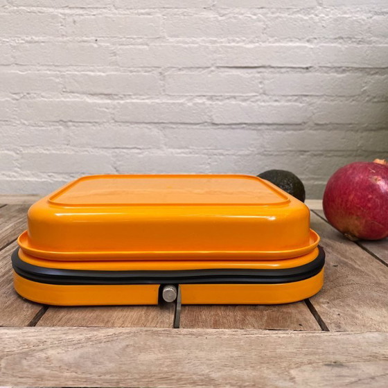 Bilancia da cucina svedese EKS arancione vintage, da appendere al muro. – Accessori da cucina, Metal, Plastic (photo 8 of 9)
