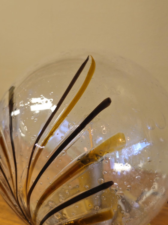 Image 1 of Vintage Murano Table Lamp Desk Lamp Table Lamp Brass