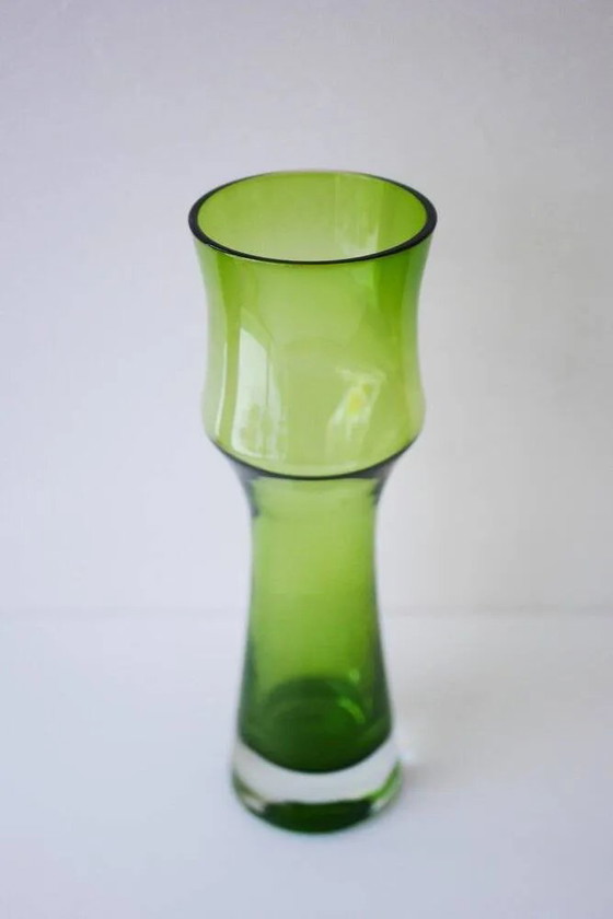 Image 1 of Mid-century modern glass vase by Bo Borgström for Åseda