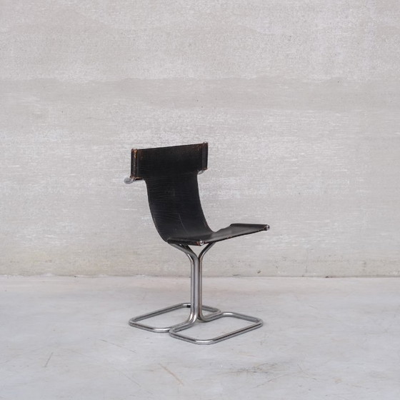 Image 1 of Mid-Century Set of 4 'Topos' Dining Chairs by Gruppo Dam for Busnelli