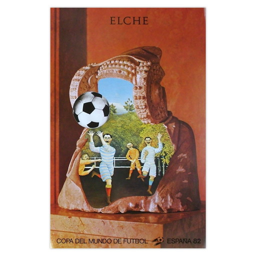 Jiri KOLAR Affiche Copa del Mundo de Futbol 82 – posters, Paper