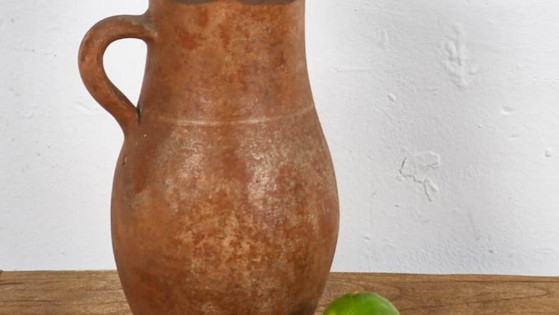 Vaso in ceramica antico con manico (c.1900) #4 – Vasi (photo 3 of 9)
