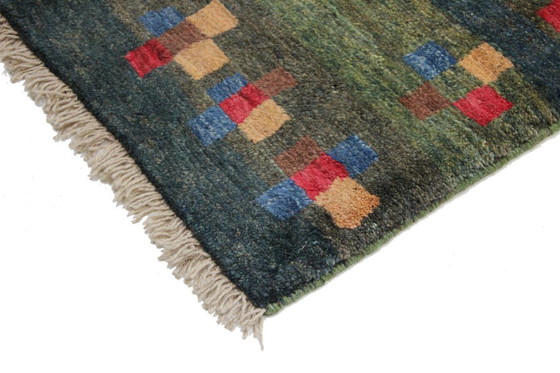 Image 1 of Original Persian carpet Gabbeh Ghashghai oriental carpet 198 cm x 108 cm old natural