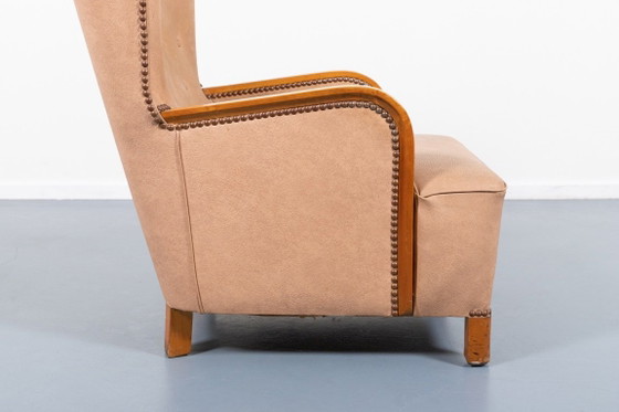 Image 1 of Sillón de salón de estilo moderno de mediados de siglo escandinavo, década de 1950, Suecia