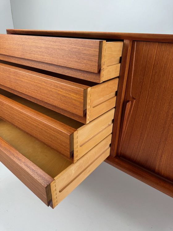 Image 1 of Omann Jun Model 18 Sideboard in Teak – Danish Mid-Century Elegance
