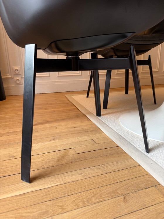 B&B ITALIA - Set van 4 Draaibare Husk Fauteuils – Metal, Plastic (photo 4 of 6)