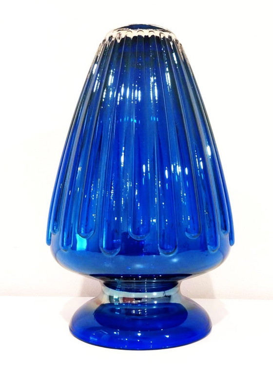 Image 1 of Große Vase aus Muranoglas – Durchmesser 20 cm x Höhe 30 cm – Julklapp, Weihnachtsgeschenk