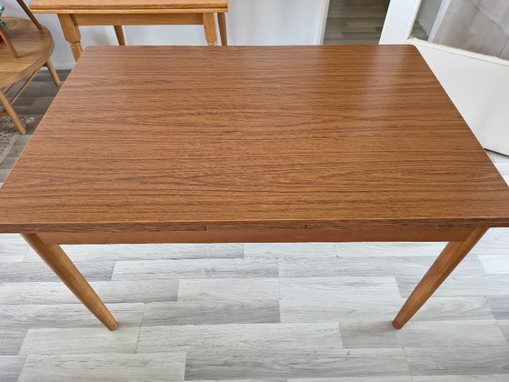 Image 1 of Vintage uitschuifbare eettafel | 120-220cm
