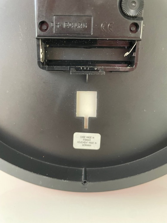 Image 1 of Junghans Memphis style wandklok – postmodern design