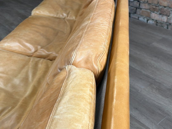AP Stolen AP62/4 – Cuir marron clair | Hans J. Wegner – Canapés, Leather, Wood (photo 15 of 16)