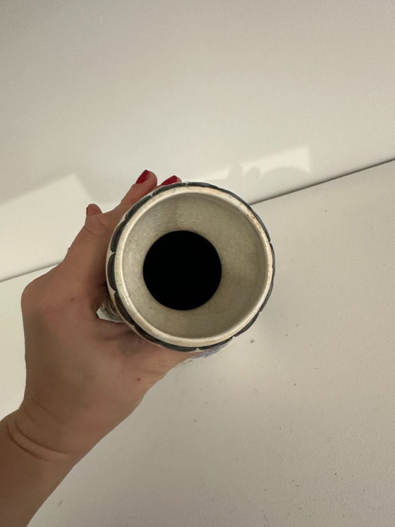 Image 1 of Jarrón de cerámica esmaltada - Charles CATTEAU para KERAMIS