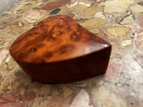 Image 1 of Caja en forma de corazón - Madera de Thuya