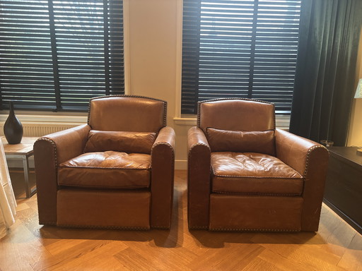 Set di due poltrone in pelle Ascension Latorre