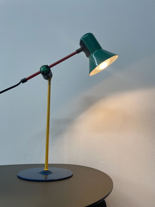 Vintage Veneta Lumi Serie Z1-90 desk lamp – Italy, 1990s – bureaulampen, Metal, Plastic (photo 2 of 7)