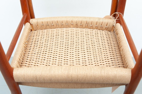 Image 1 of 4 sedie da pranzo modello 75 in teak di Niels Otto Møller per J. L. Møller Møbelfabrik (anni '50)