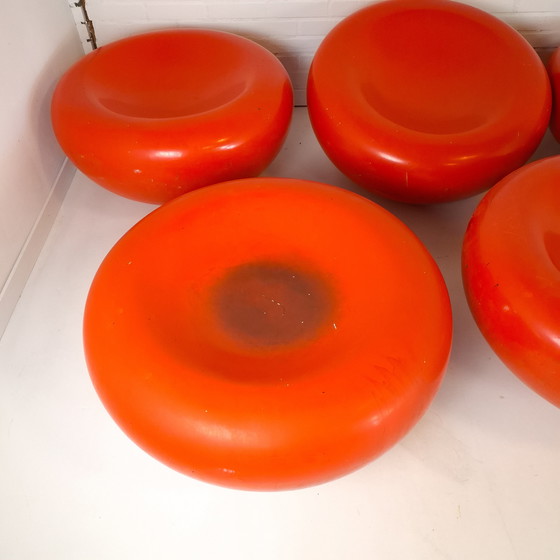 Image 1 of 9x sgabello dall'installazione "Globules" di Brigitta Weimer