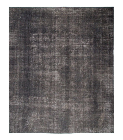 Orientalische Handgeknüpfter Vintage Art Klassik & Relief Design 361 x 300 cm Grau,Schwarz Farbe