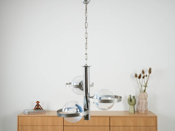 Image 1 of Lampada a sospensione, Space Age, anni '70, prodotta in Italia