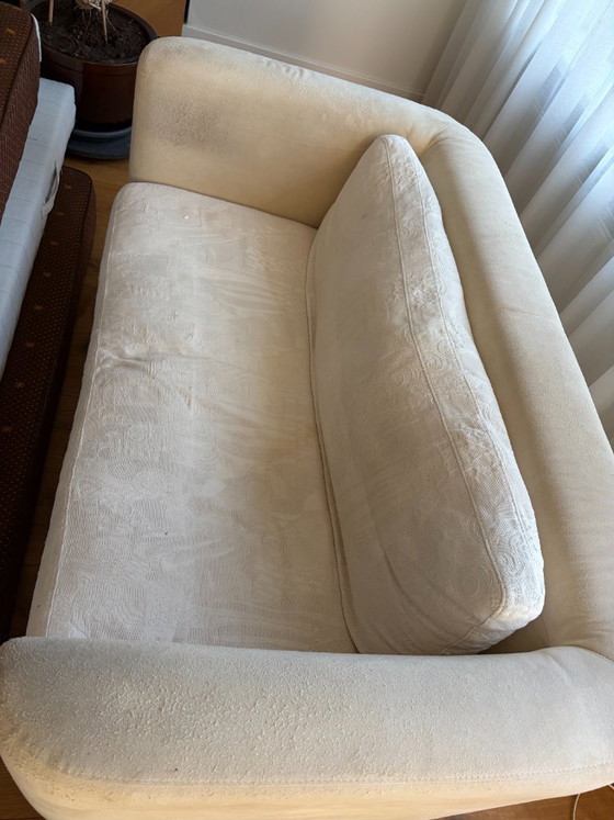 Image 1 of ROM, Savona (910) 2,5 en Savona (910) 2 zitsbank designbank, vintage, Alcantara, Belgische kwaliteit 