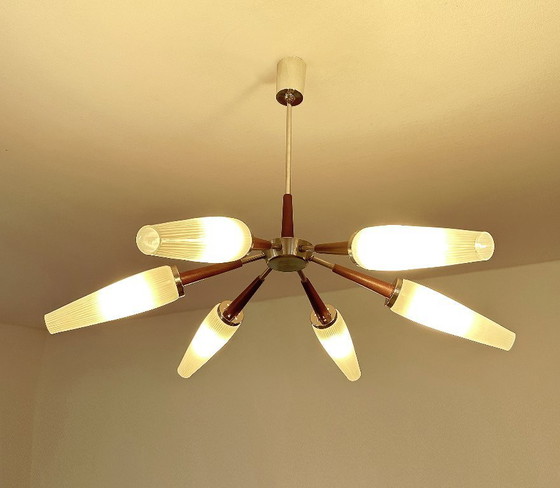 Image 1 of Large Scandinavian Pendant Light