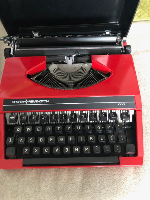 Sperry Remington Typemachine - Jaren 60 – decoratieve objecten, Metal, Plastic