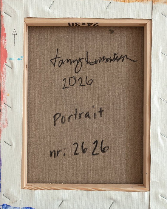 Portrait -2626 – Peintures et dessins, Toile (photo 5 of 5)