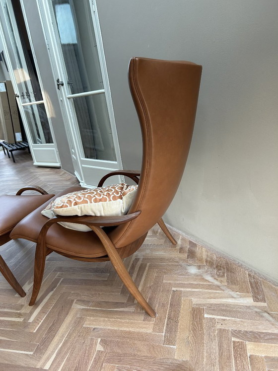 Image 1 of FH429 Signature Chair met voetenbank, Carl Hansen & Søn.