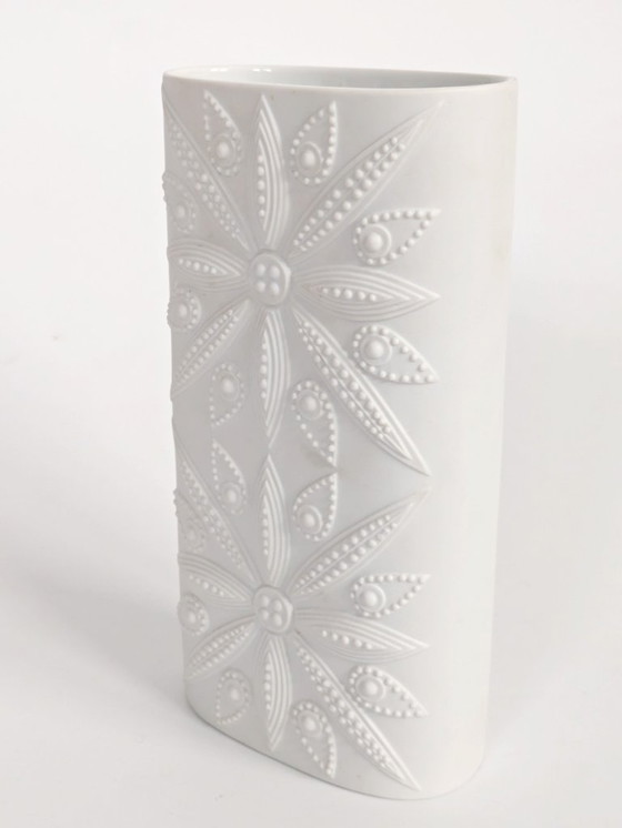 Image 1 of Midcentury Biscuit Porcelain Vase, Nanny Still for Heinrich, Germany, 1970s