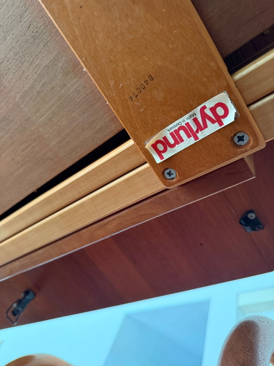 Tavolo da pranzo Dyrlund design danese vintage con 8 sedie Korpus - Teak massiccio – Tavoli da pranzo, Wood (photo 10 of 10)