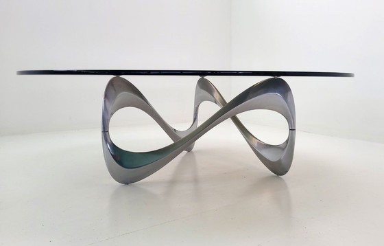 Image 1 of salontafel "Snake" by Knut Hesterberg for Ronald Schmitt, 1960s