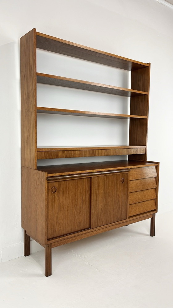 Libreria svedese vintage in impiallacciatura di teak – Librerie, Legno (photo 9 of 18)